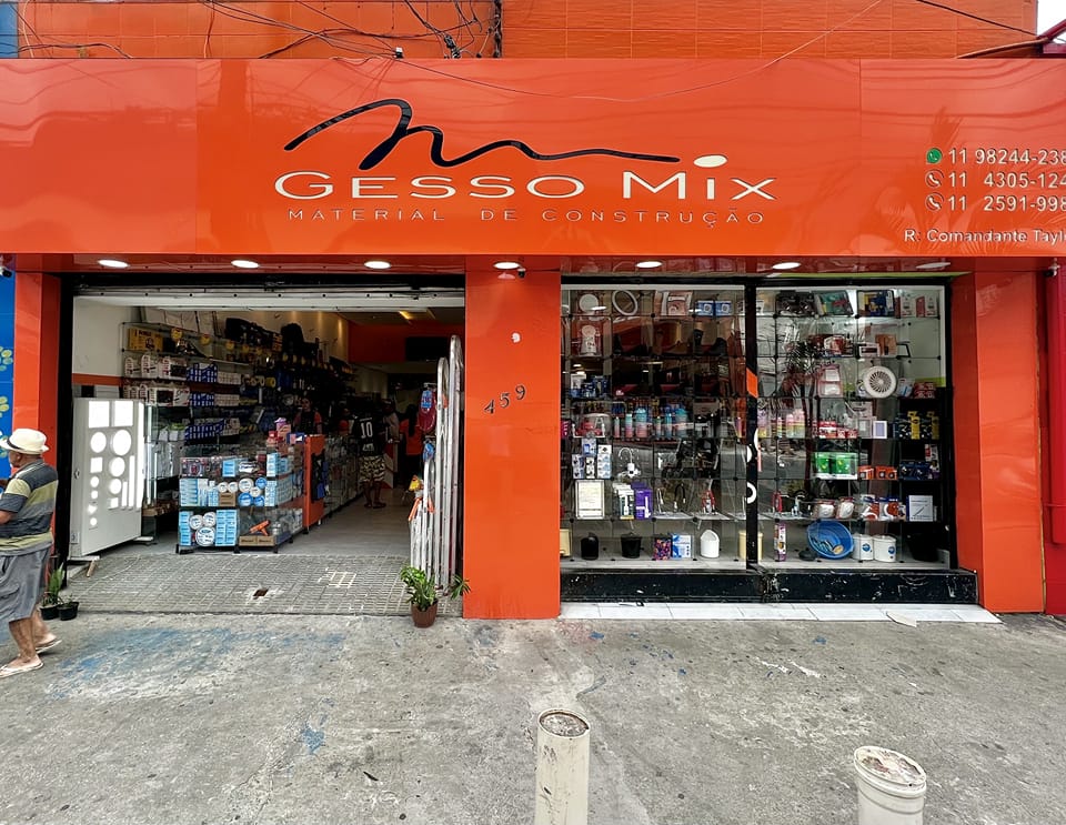 Fachada da Gesso Mix